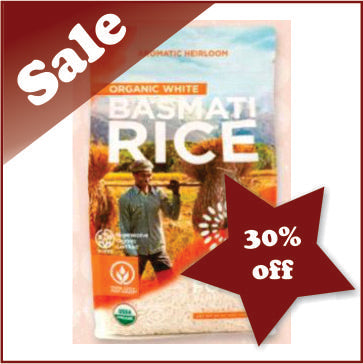 Basmati Rice, White Organic 850g