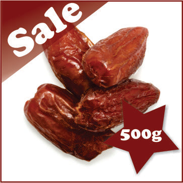 Organic California pitted dates