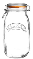 Kilner clip top round 3L jar