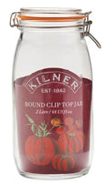 Kilner clip top round 2L jar