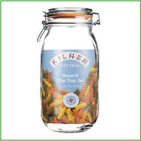 Kilner clip top round 3L jar