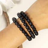 Bead Bracelet -Shungite