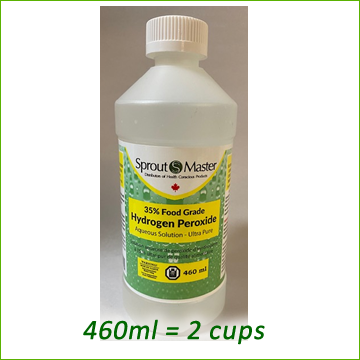 Food Grade Hydrogen Peroxide Sprout Master